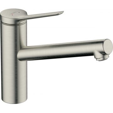 Baterie bucatarie Hansgrohe Zesis M33 150 1 jet inox optic