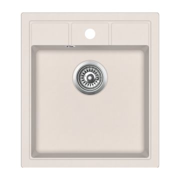 Chiuveta bucatarie Teka Estella 45 S-TQ 1B 460x515mm tegranit Topasbeige Chiuveta bucatarie Teka Estella 45 S-TQ 1B 460x515mm tegranit Topasbeige