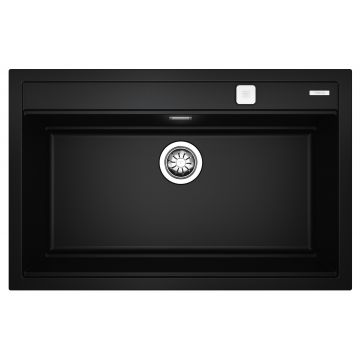 Chiuveta bucatarie Teka NOVA 80 WS-TG 1B 790x510mm ventil pop-up inox include tocator si sita Chiuveta bucatarie Teka NOVA 80 WS-TG 1B 790x510mm ventil pop-up inox include tocator si sita