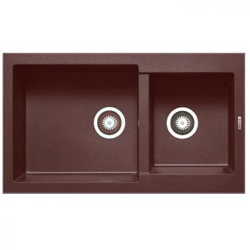 Chiuveta de bucatarie Granit Alazia 86x50 1 3/4B Chocolate Chiuveta de bucatarie Granit Alazia 86x50 1 3/4B Chocolate