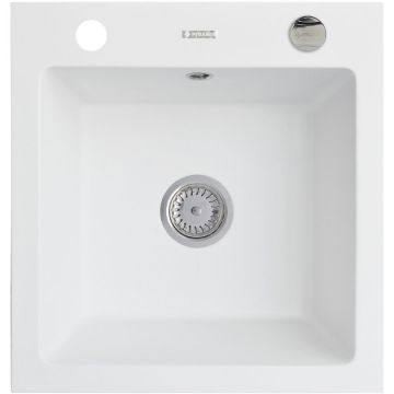 Chiuveta de bucatarie Granit CALEA 1B 48x50.5 Snow Chiuveta de bucatarie Granit CALEA 1B 48x50.5 Snow
