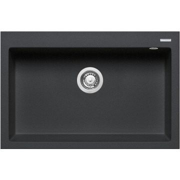 Set Chiuveta de Bucatarie ISTROS 76x50 1B si Suport Multifunctional ROLL UP Negru Set Chiuveta de Bucatarie ISTROS 76x50 1B si Suport Multifunctional ROLL UP Negru