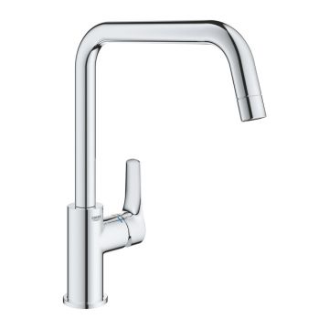 Baterie chiuveta bucatarie crom Grohe Eurosmart 2